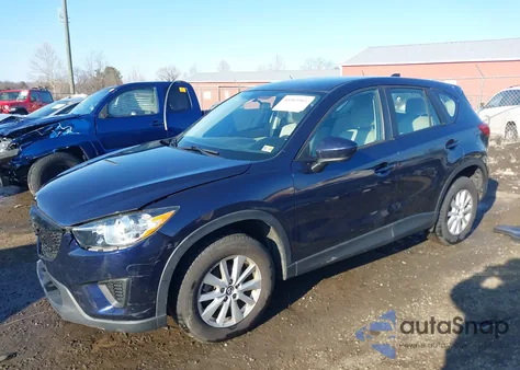 2014 Mazda Cx-5 Sport z USA, uszkodzony, nr VIN JM3KE2BE1E0378499